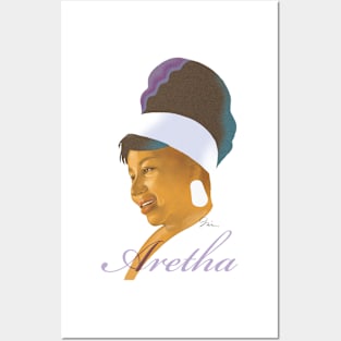 Aretha Franklin Posters and Art